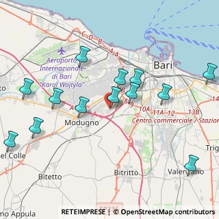 Mappa Viale dei Sarti, 70132 Bari BA, Italia (4.84231)