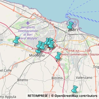 Mappa Viale dei Sarti, 70132 Bari BA, Italia (2.88182)