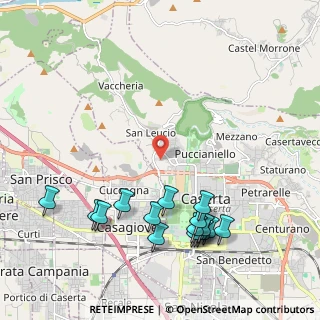 Mappa Via Monticello, 81100 Caserta CE, Italia (2.61125)