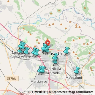 Mappa Via Monticello, 81100 Caserta CE, Italia (4.11867)