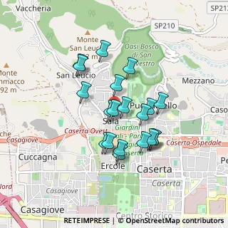Mappa Via Francesco Landi, 81100 Caserta CE, Italia (0.7725)
