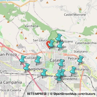 Mappa Via Francesco Landi, 81100 Caserta CE, Italia (2.44231)