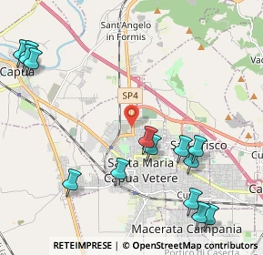 Mappa SP4, 81055 Santa Maria Capua Vetere CE, Italia (2.87429)