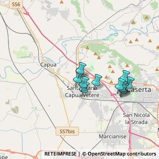 Mappa SP4, 81055 Santa Maria Capua Vetere CE, Italia (3.43545)