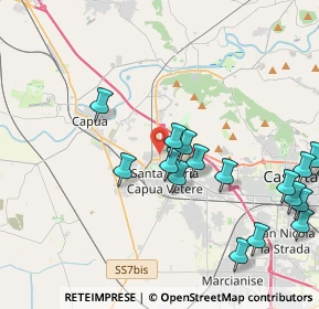 Mappa SP4, 81055 Santa Maria Capua Vetere CE, Italia (5.34222)