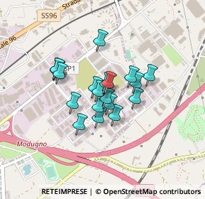 Mappa Via dei Muratori, 70026 Modugno BA, Italia (0.307)