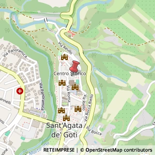 Mappa Vico Carbonari, 24, 82019 Sant'Agata de' Goti, Benevento (Campania)