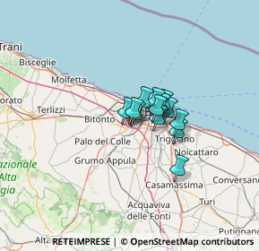 Mappa SS  96 Km 117, 70026 Modugno BA, Italia (7.02615)