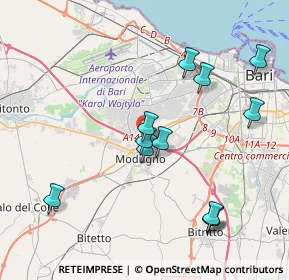 Mappa SS  96 Km 117, 70026 Modugno BA, Italia (4.335)