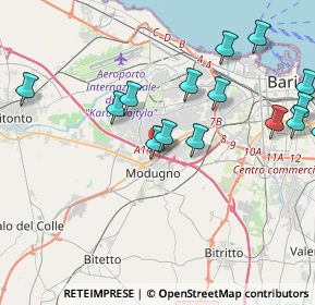 Mappa SS  96 Km 117, 70026 Modugno BA, Italia (5.07313)