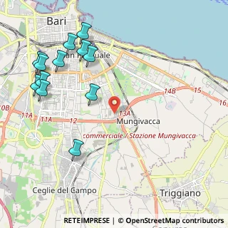 Mappa Via Ottavio Tupputi, 70125 Bari BA, Italia (2.81417)