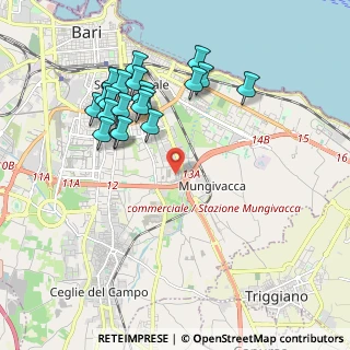 Mappa Via Ottavio Tupputi, 70125 Bari BA, Italia (2.1365)