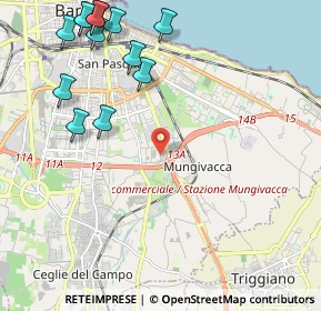 Mappa Via Ottavio Tupputi, 70125 Bari BA, Italia (2.95769)