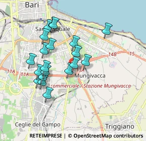 Mappa Via Ottavio Tupputi, 70125 Bari BA, Italia (1.8025)