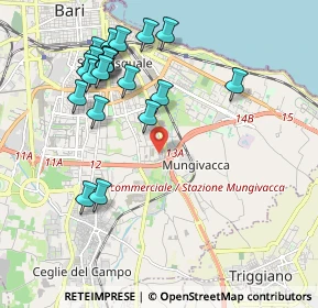 Mappa Via Ottavio Tupputi, 70125 Bari BA, Italia (2.295)