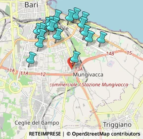 Mappa Via Ottavio Tupputi, 70125 Bari BA, Italia (2.2575)