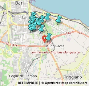 Mappa Via Ottavio Tupputi, 70125 Bari BA, Italia (1.7075)