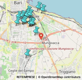 Mappa Via Ottavio Tupputi, 70125 Bari BA, Italia (2.3075)