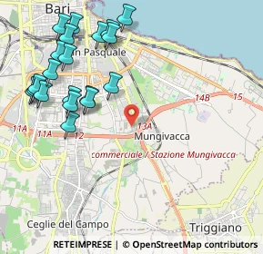 Mappa Via Ottavio Tupputi, 70125 Bari BA, Italia (2.6515)