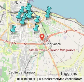 Mappa Via Ottavio Tupputi, 70125 Bari BA, Italia (2.554)