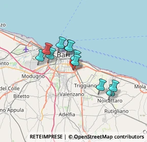 Mappa Via Ottavio Tupputi, 70125 Bari BA, Italia (5.80909)