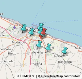 Mappa Via Ottavio Tupputi, 70125 Bari BA, Italia (4.64273)