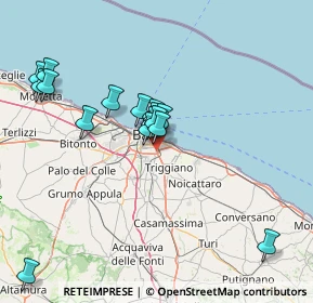 Mappa Via Ottavio Tupputi, 70125 Bari BA, Italia (15.01688)