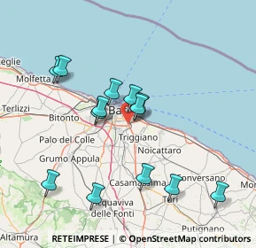 Mappa Via Ottavio Tupputi, 70125 Bari BA, Italia (15.35615)