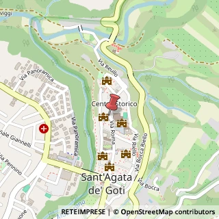Mappa Piazza S. Alfonso, 3, 82019 Sant'Agata D? Goti BN, Italia, 82019 Sant'Agata de' Goti, Benevento (Campania)