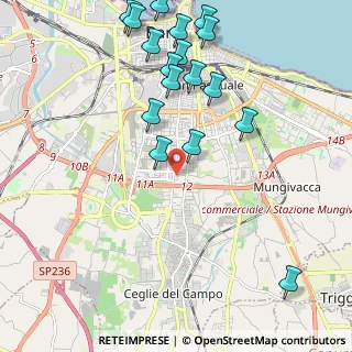 Mappa Via Pietro Nenni, 70124 Bari BA, Italia (2.63941)