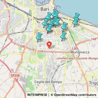 Mappa Via Pietro Nenni, 70124 Bari BA, Italia (2.16467)