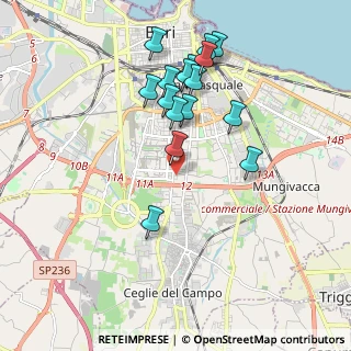 Mappa Via Pietro Nenni, 70124 Bari BA, Italia (1.97438)