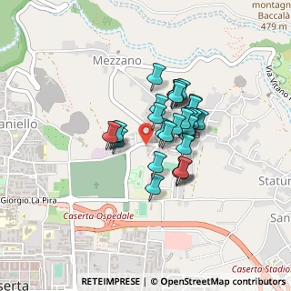 Mappa Via Francesco de Renzis, 81100 Caserta CE, Italia (0.31071)