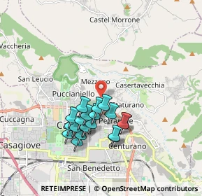 Mappa Via Francesco de Renzis, 81100 Caserta CE, Italia (1.7095)