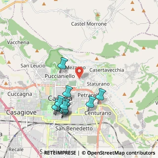 Mappa Via Francesco de Renzis, 81100 Caserta CE, Italia (2.14)