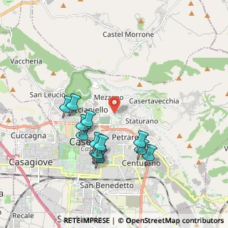 Mappa Via Francesco de Renzis, 81100 Caserta CE, Italia (1.98692)