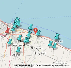 Mappa 70126 San Giorgio BA, Italia (9.24)