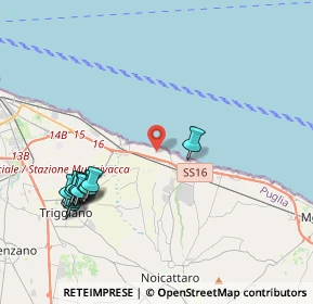 Mappa 70126 San Giorgio BA, Italia (5.00333)
