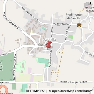 Mappa Via Pasquale Brignola, 12, 81100 Casapulla, Caserta (Campania)