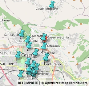 Mappa Via Orvitello, 81100 Caserta CE, Italia (2.55526)