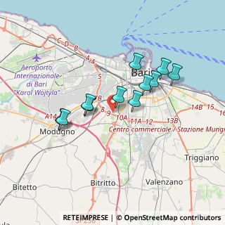 Mappa Centro Commerciale Santa Caterina Traversa, 70124 Bari BA, Italia (3.21909)