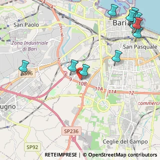 Mappa Centro Commerciale Santa Caterina Traversa, 70124 Bari BA, Italia (3.26333)