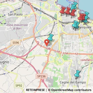 Mappa Centro Commerciale Santa Caterina Traversa, 70124 Bari BA, Italia (3.61077)