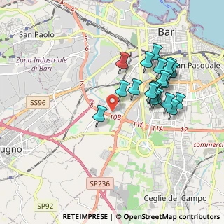 Mappa Centro Commerciale Santa Caterina Traversa, 70124 Bari BA, Italia (1.881)