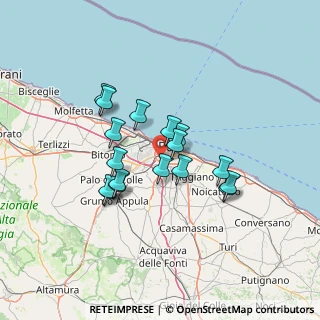 Mappa Centro Commerciale Santa Caterina Traversa, 70124 Bari BA, Italia (11.81412)