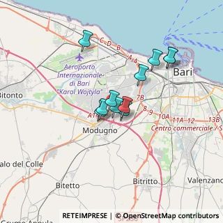 Mappa S.S.96 KM. 118+185, 70100 Bari BA, Italia (2.76091)