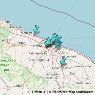 Mappa S.S.96 KM. 118+185, 70100 Bari BA, Italia (7.10231)