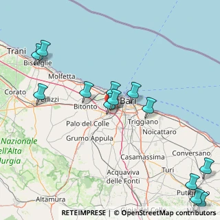 Mappa S.S.96 KM. 118+185, 70100 Bari BA, Italia (21.72615)