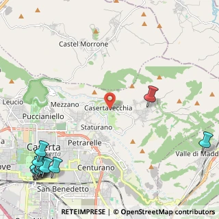 Mappa Via San Rocco, 81100 Caserta Vecchia CE, Italia (3.91091)