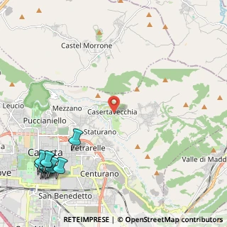 Mappa Via San Rocco, 81100 Caserta Vecchia CE, Italia (3.69182)